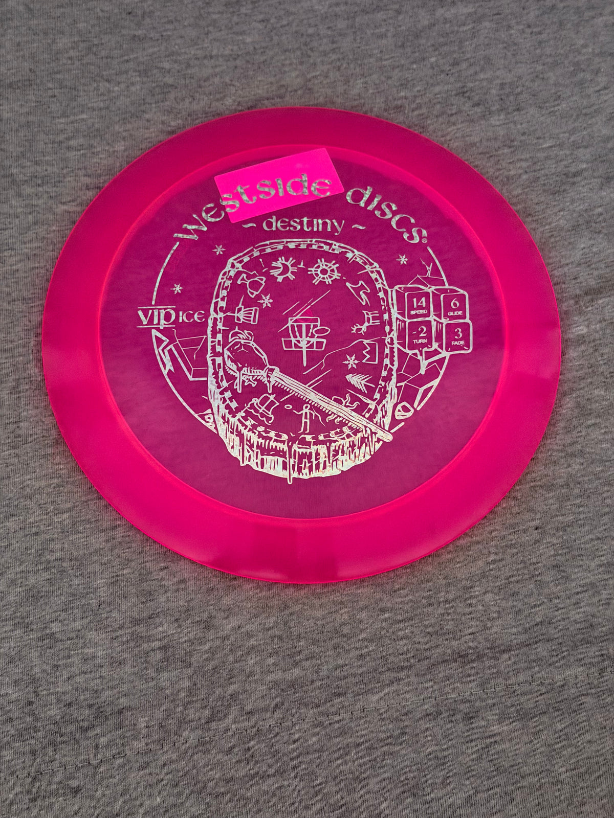 Westside Discs VIP Ice Destiny - Pink 174 #01