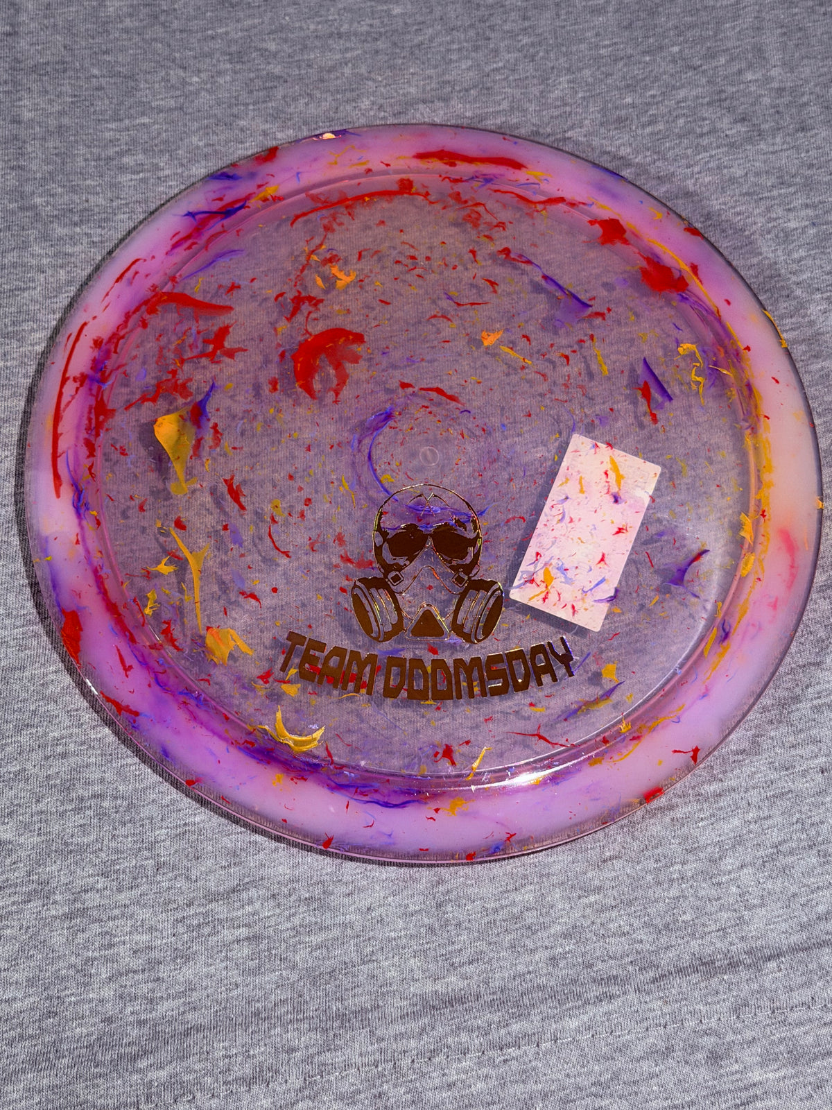 Doomsday Discs Funfetti Isolation Propaganda-Pink-Copper TeamStamp 175 #02