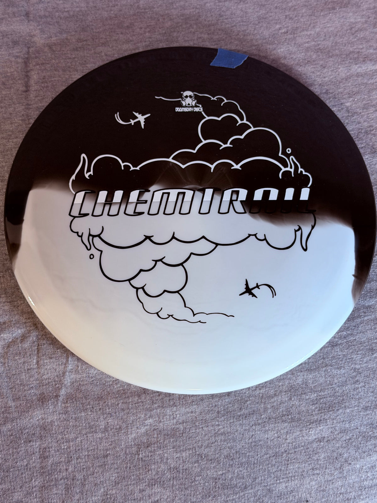 Doomsday Discs Retina Chemtrail-White/Black 172 #01