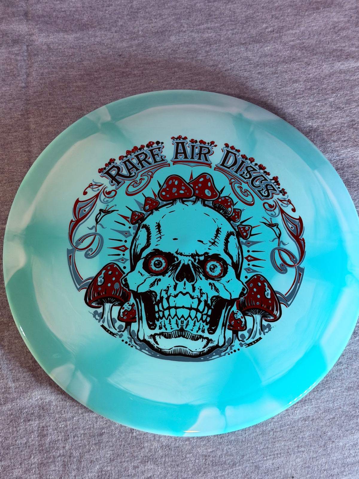 Doomsday Discs Retina Chemtrail-Teal/White Rare Air 172 #02