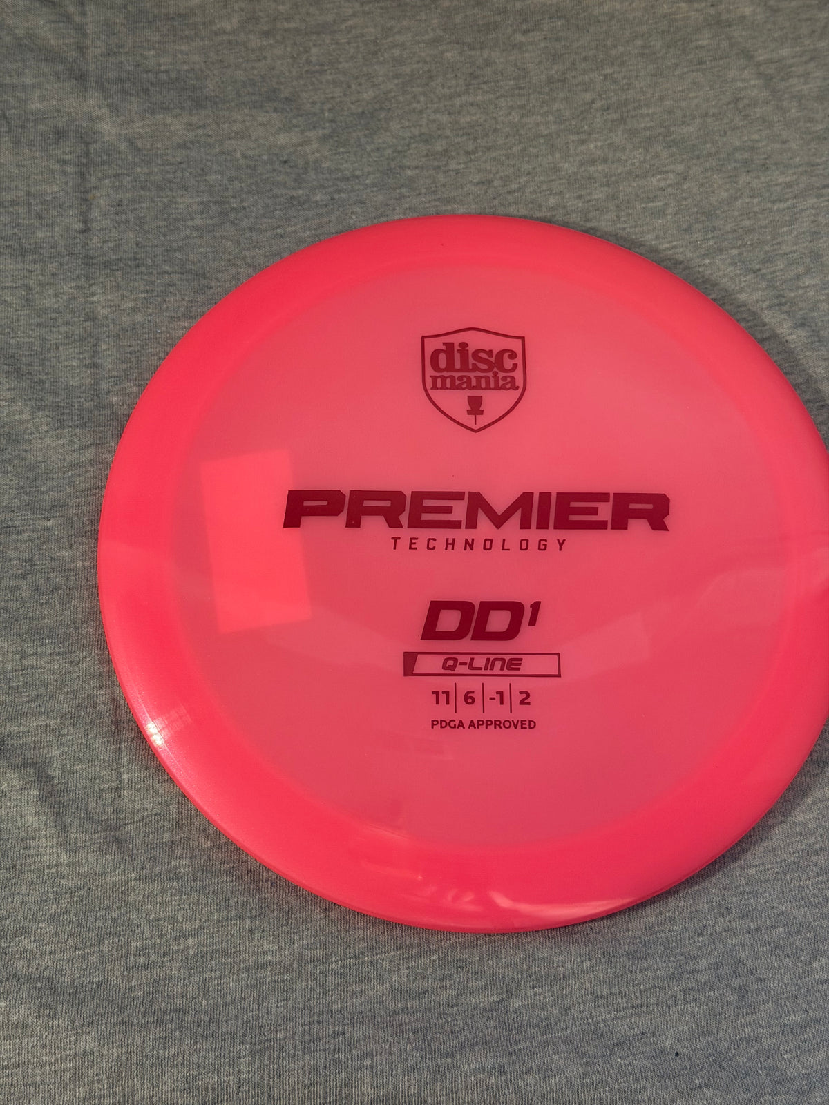 Discmania Q-Line DD1- Pink 174 #01