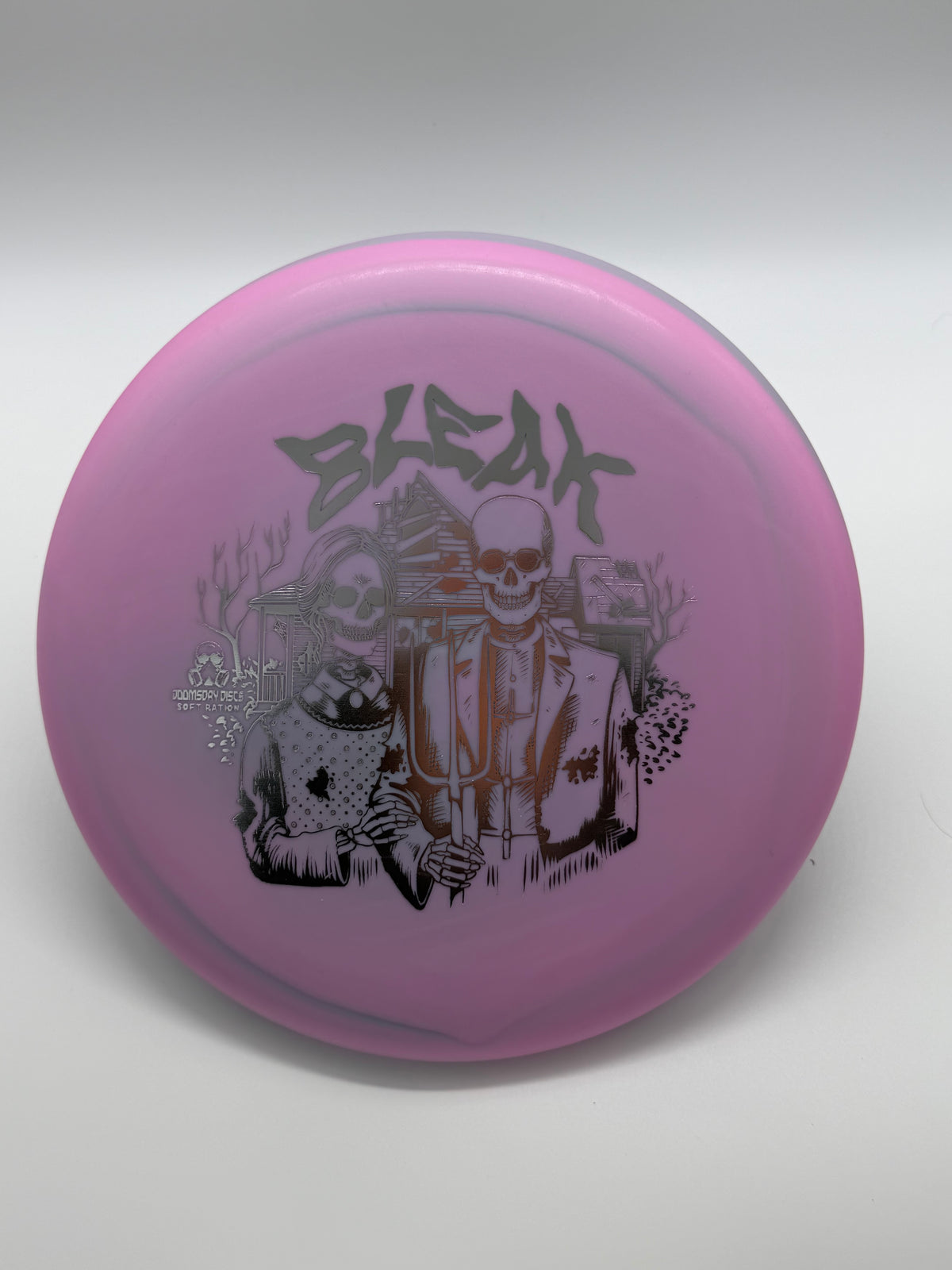 Doomsday Discs-Soft Ration-Soft Bleak- Pink Swirl-174-01