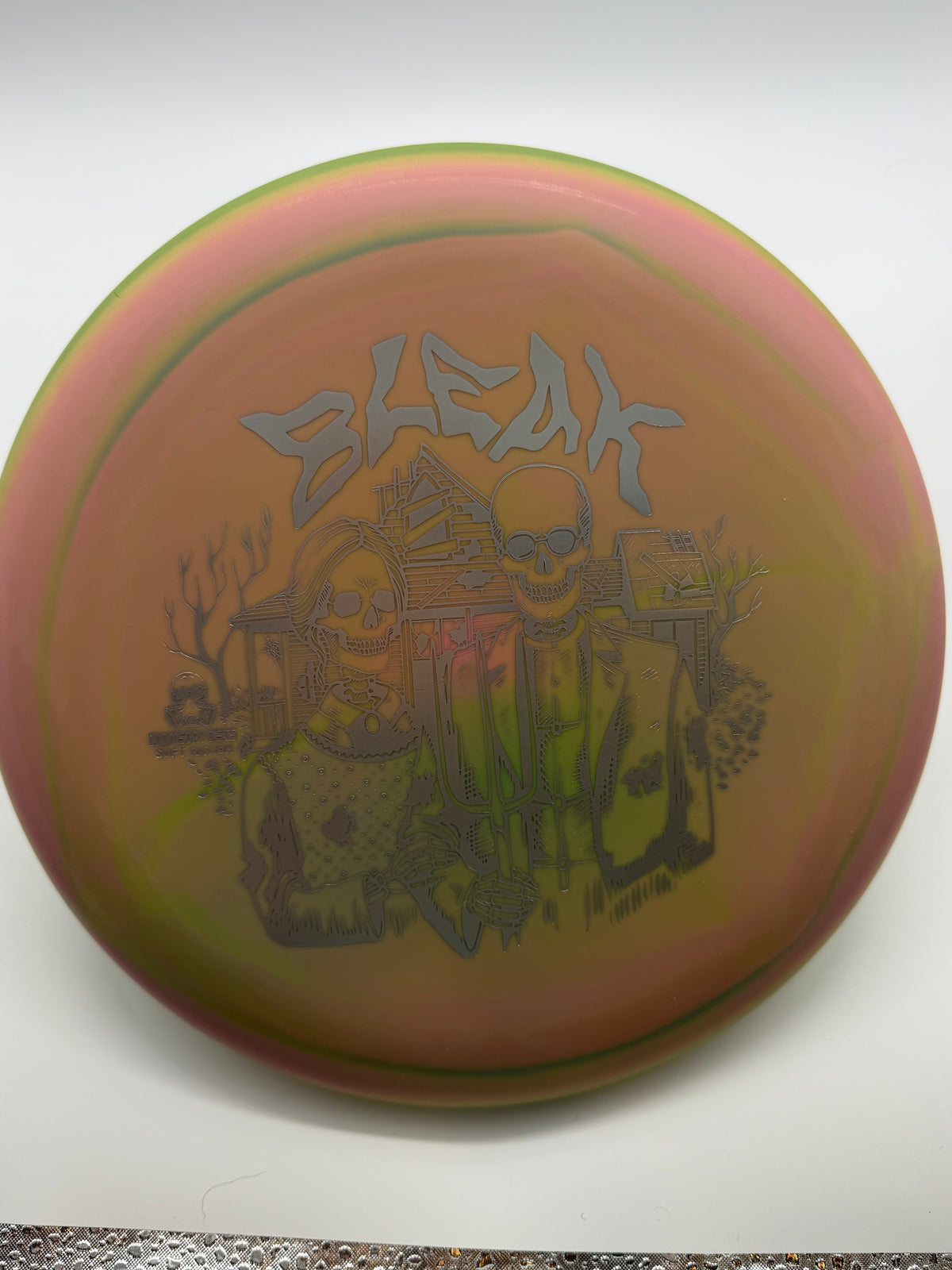 Doomsday Discs-Soft Ration-Soft Bleak- Pink Swirl-174-06