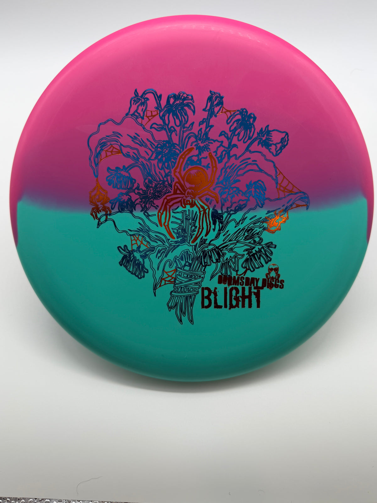 Doomsday Discs-Ration-Blight- Teal/Pink-174-26