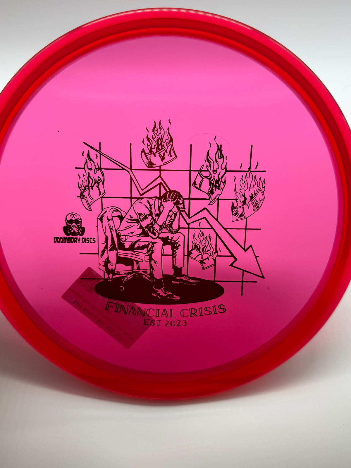 Doomsday Discs-Isolation-Financial Crisis- Red/Red-179-01