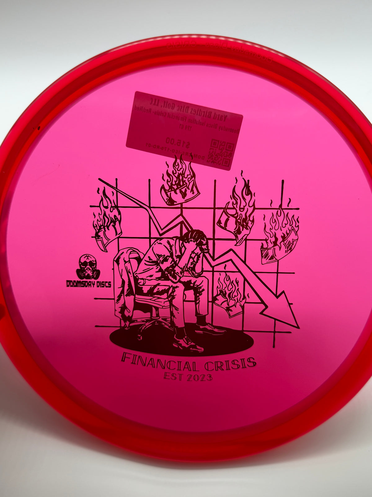 Doomsday Discs-Isolation-Financial Crisis- Red/Red-179-02