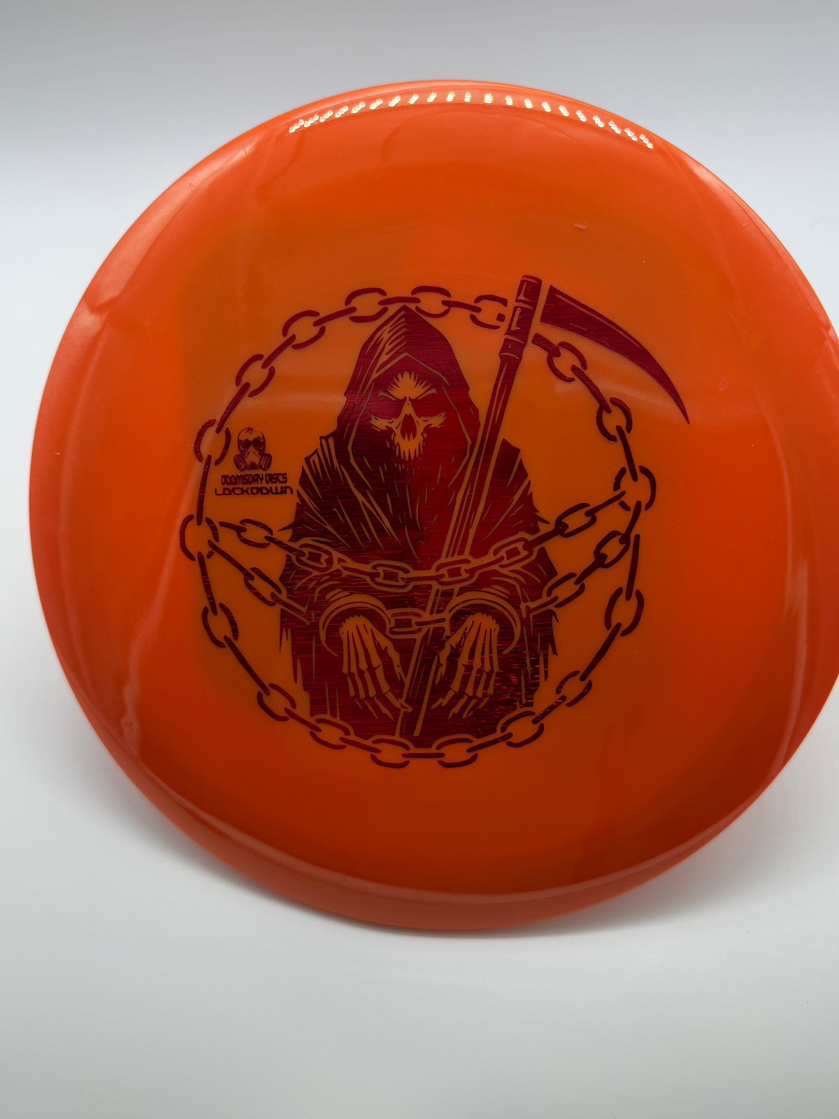Doomsday Discs-Survival-Lockdown- Orange, RedStamp-174-04