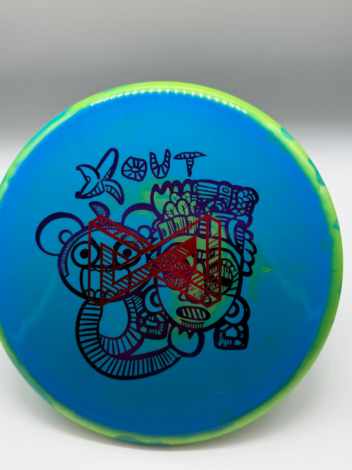 Infinite Disc-Halo I-Blend-Dynasty - X Out Blue/Green-168-01