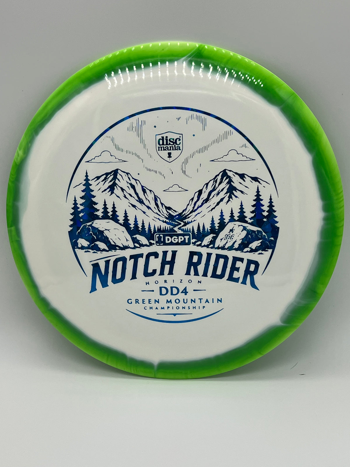 Discmania Horizon S Line DD4 Notch Rider White/Green 175 04