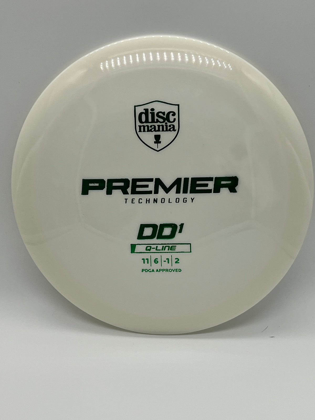Discmania Q Line DD1 White/GreenStamp 173 03