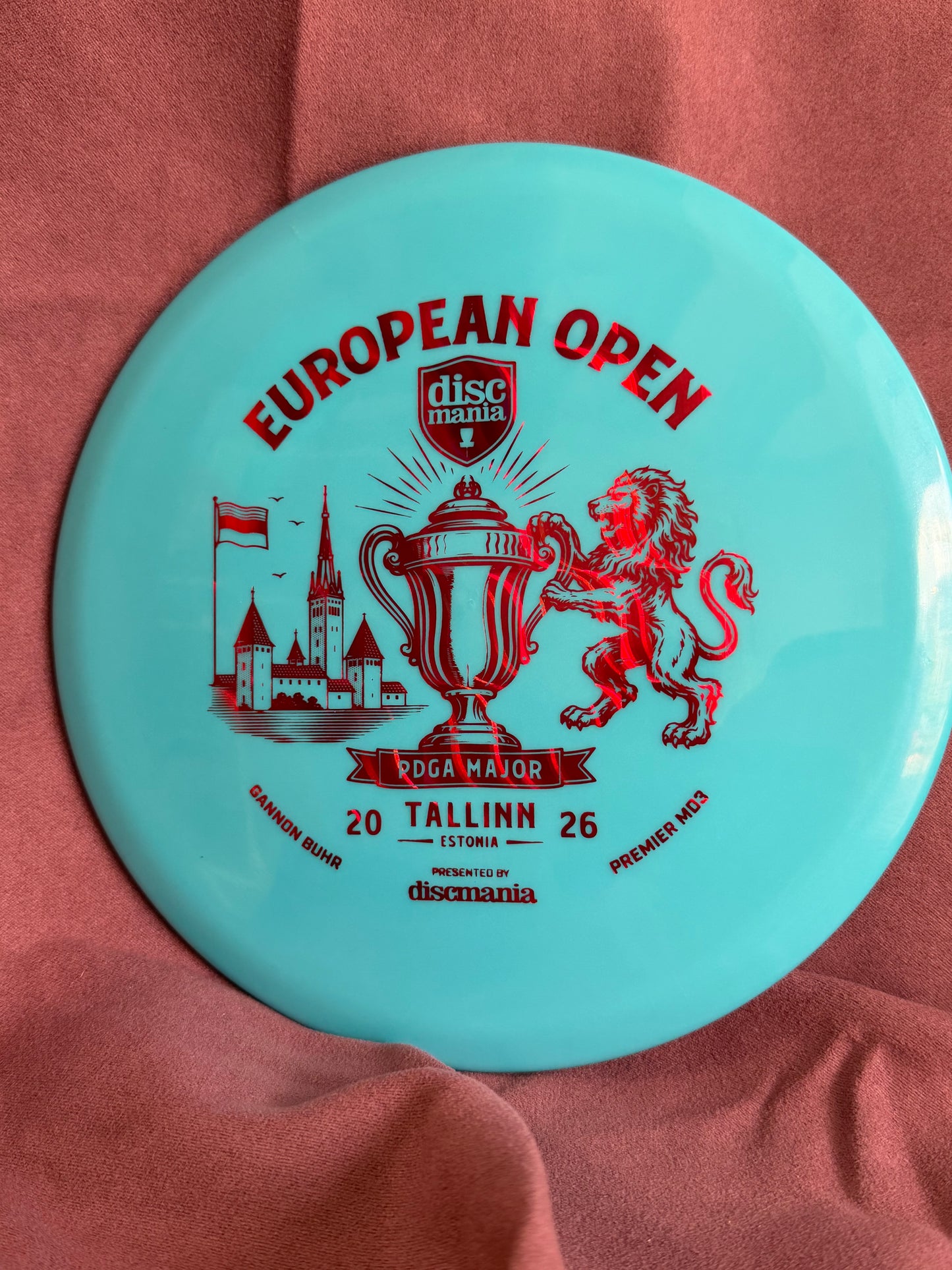 Discmania Gannon Buhr Triumph Series Q-Line Premier MD3 (2026 European Open)