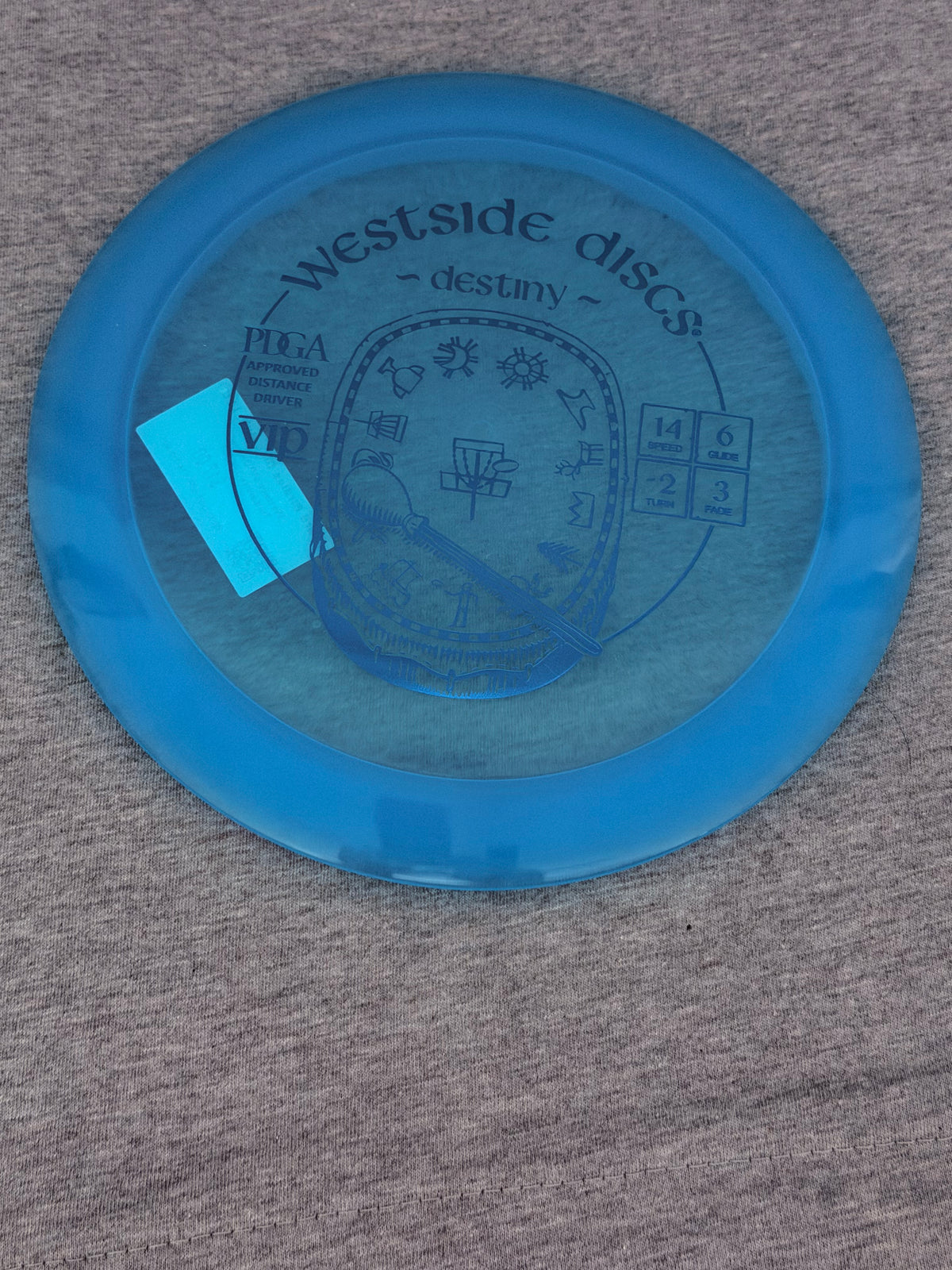 Westside Discs VIP Destiny - Turqupoise 174 #01