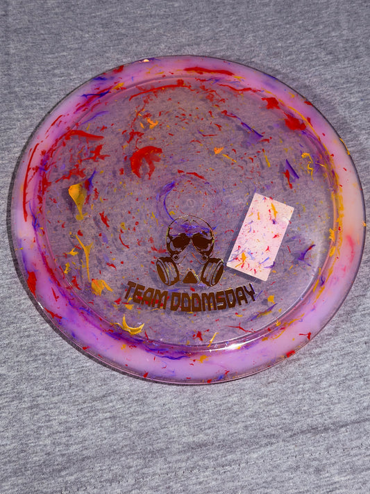 Doomsday Discs Funfetti Isolation Propaganda-Pink-Copper TeamStamp 175 #02
