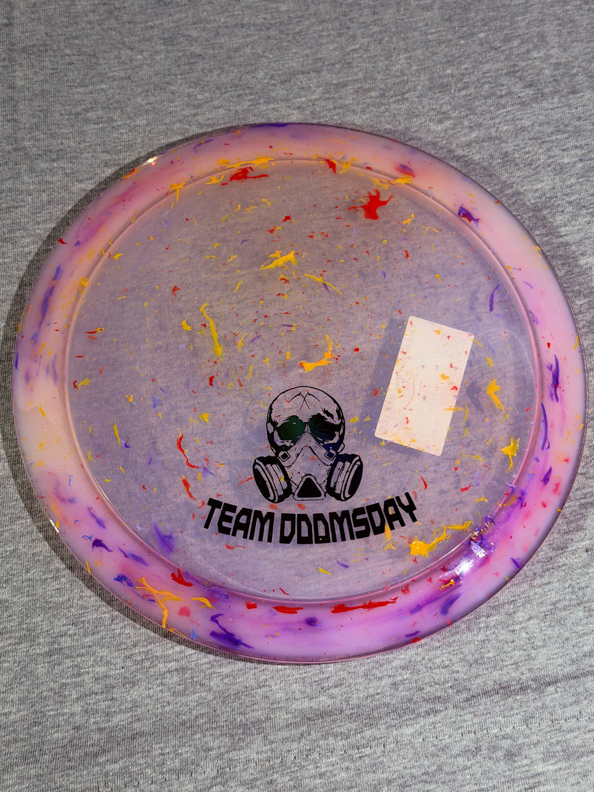 Doomsday Discs Funfetti Isolation Propaganda-Pink-Black TeamStamp 175 #03