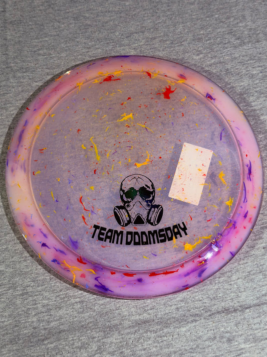 Doomsday Discs Funfetti Isolation Propaganda-Pink-Black TeamStamp 175 #03
