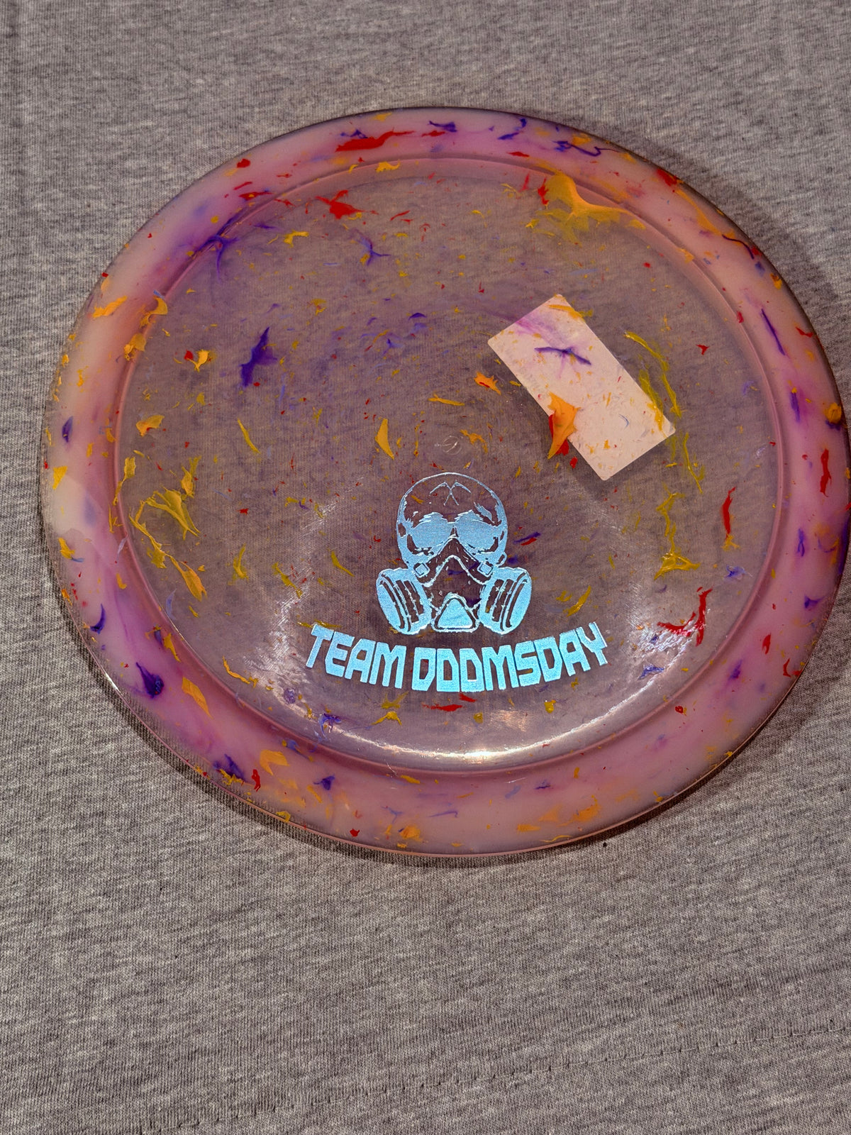 Doomsday Discs Funfetti Isolation Propaganda-Pink-Silver TeamStamp 175 #04