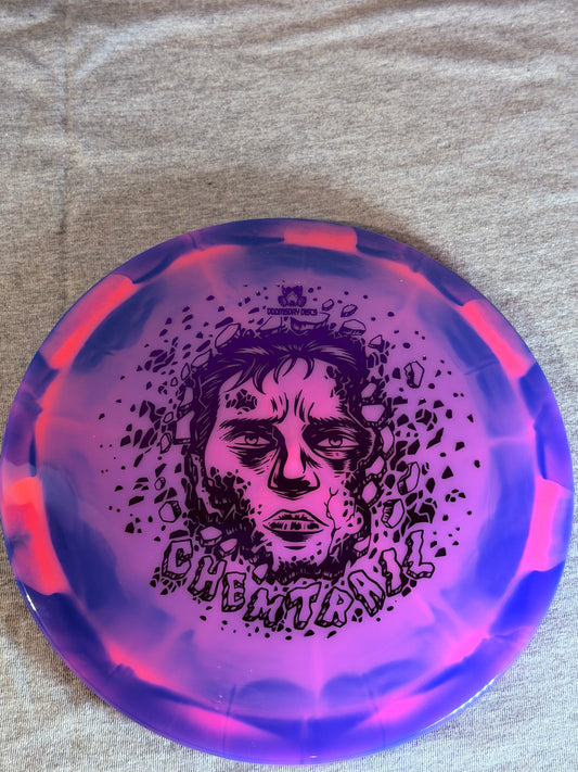 Doomsday Discs Retina Chemtrail- Pink/Blue-Purple Face 173 #03