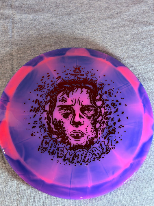 Doomsday Discs Retina Chemtrail- Pink/Blue-Copper Face 175 #10