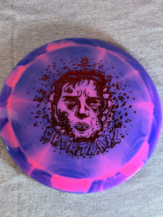 Doomsday Discs Retina Chemtrail- Pink/Blue-Copper Face 175 #11