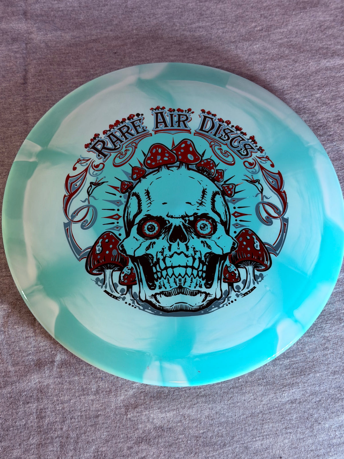 Doomsday Discs Retina Chemtrail-Teal/White Rare Air 172 #01