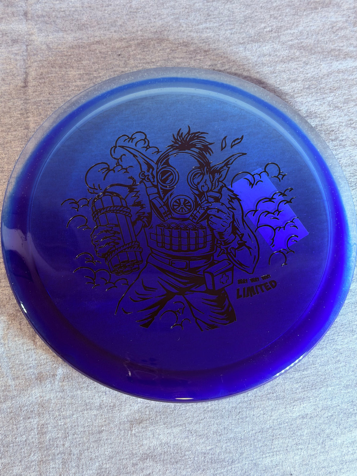 Doomsday Discs Retina/Starfield Chemtrail-DDG Stamp Black 173 #01
