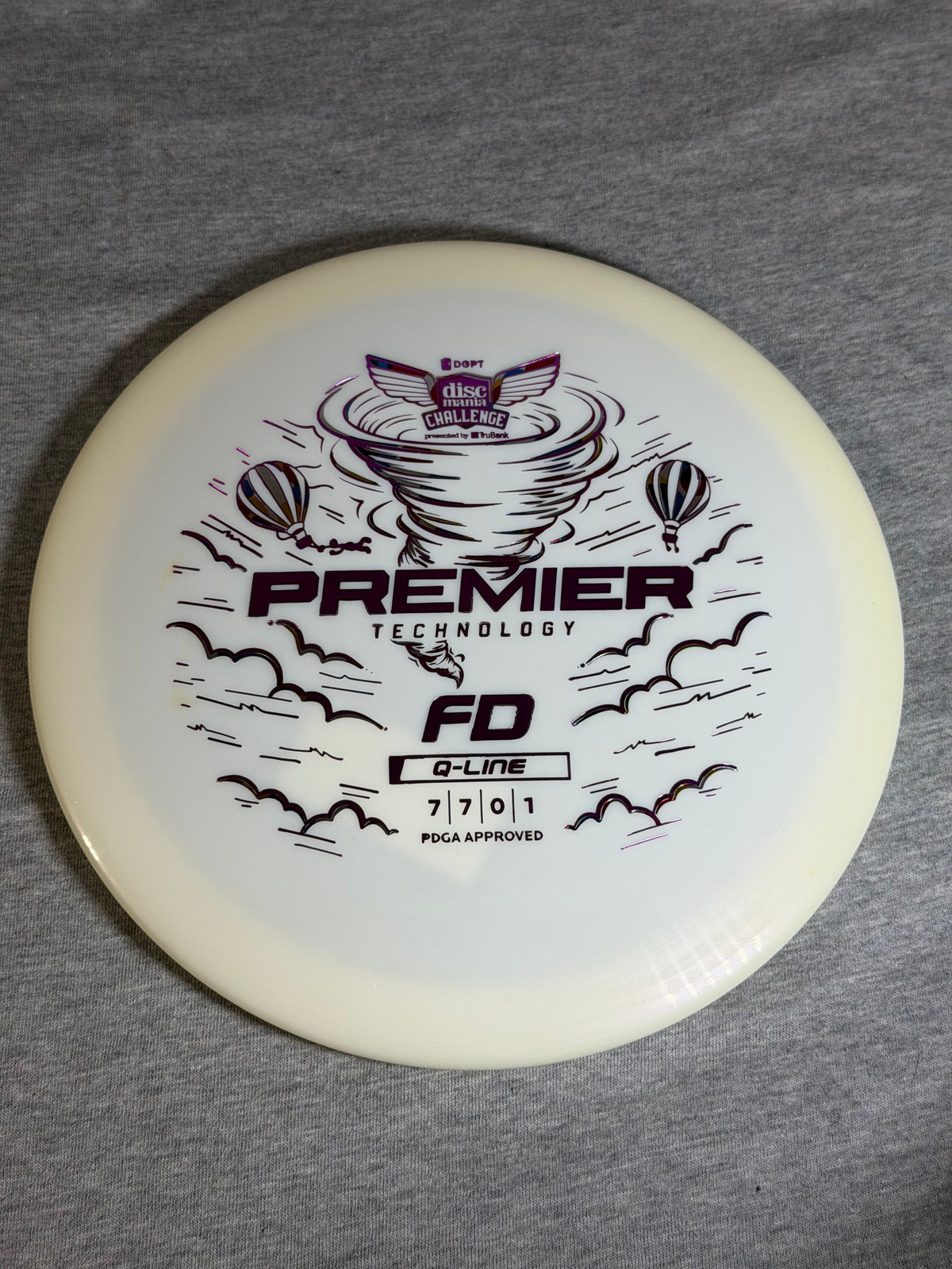 Discmania Q-Line FD- White Tornado 169 #01