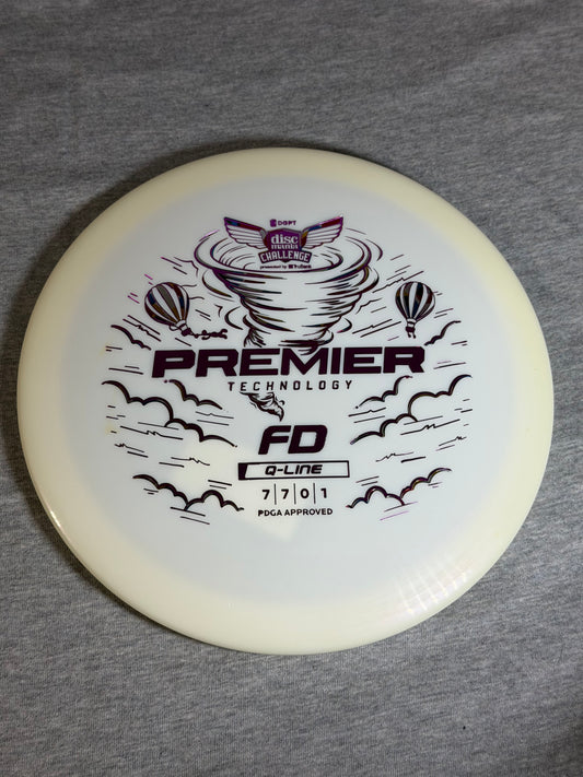 Discmania Q-Line FD- White Tornado 169 #01