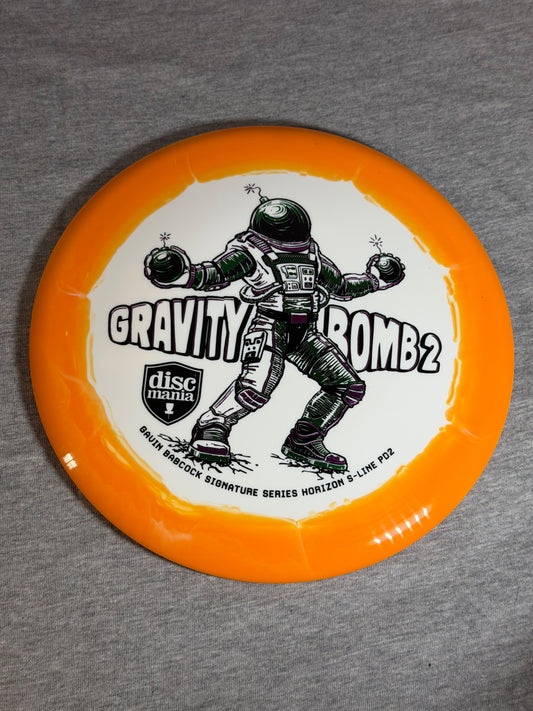 Discmania Horizon S-Line PD 2- Gravity Bomb2 White/Orange 175 #01