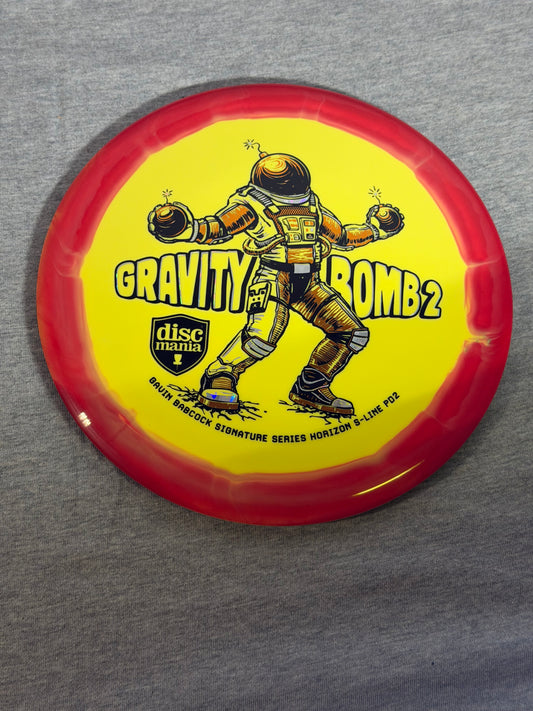 Discmania Horizon S-Line PD 2- Gravity Bomb2 Yellow/Red 175 #02
