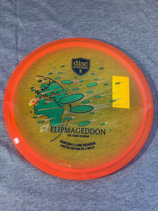 Discmania Horizon C-Line Founder- Flipmageddon J Milly Edition 175 #02