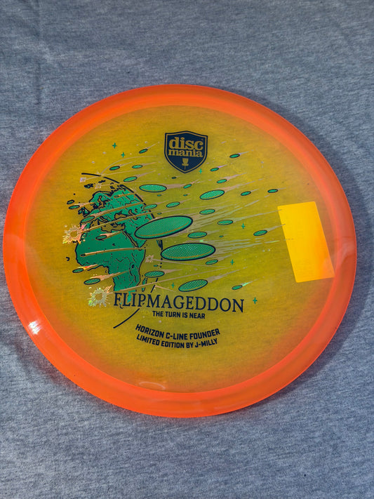 Discmania Horizon C-Line Founder- Flipmageddon J Milly Edition 175 #01