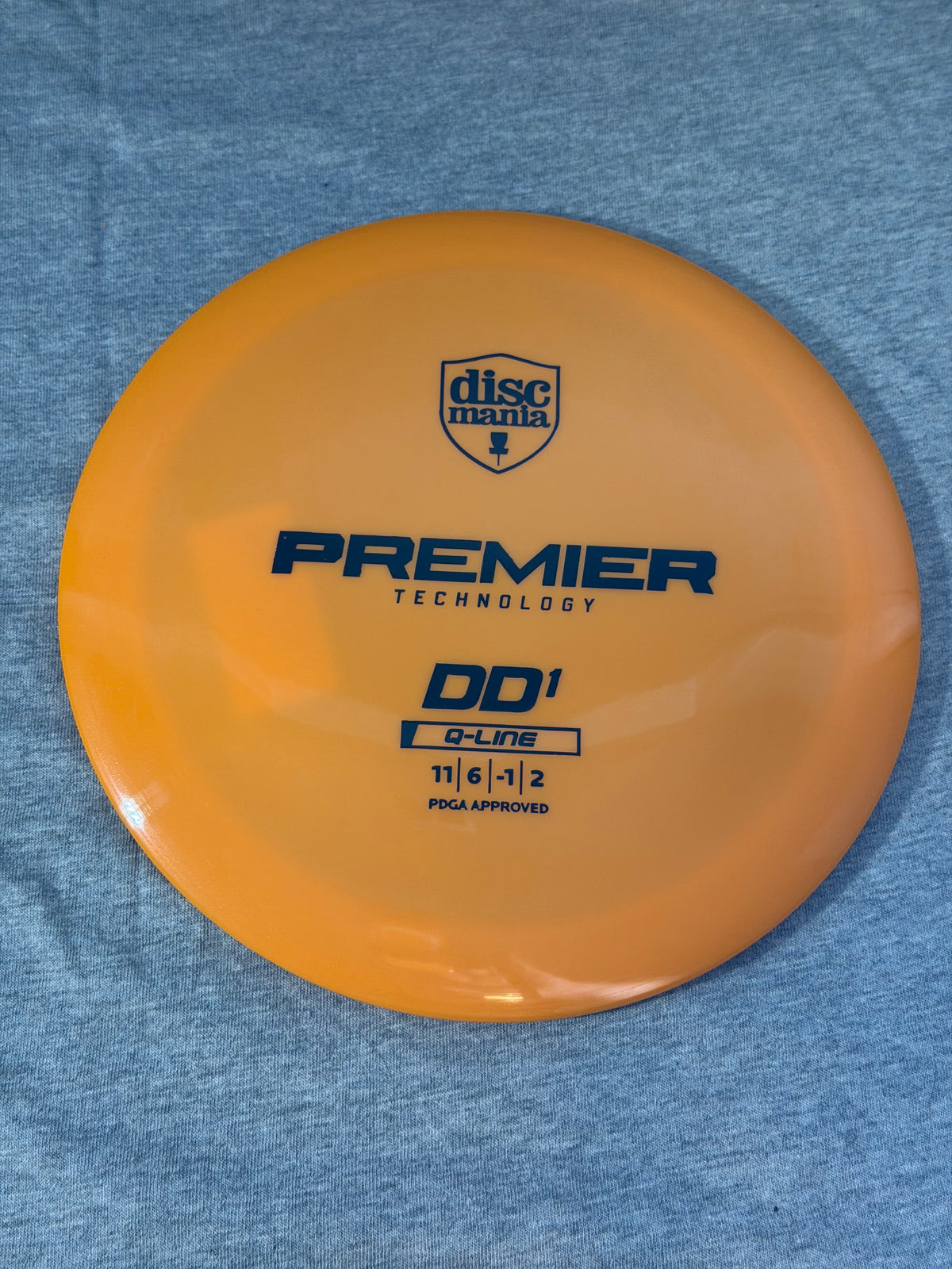 Discmania Q-Line DD1- Orange 173 #01