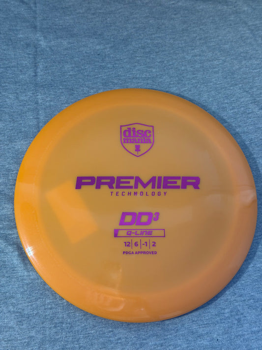 Discmania Q-Line DD3- Orange 175 #02