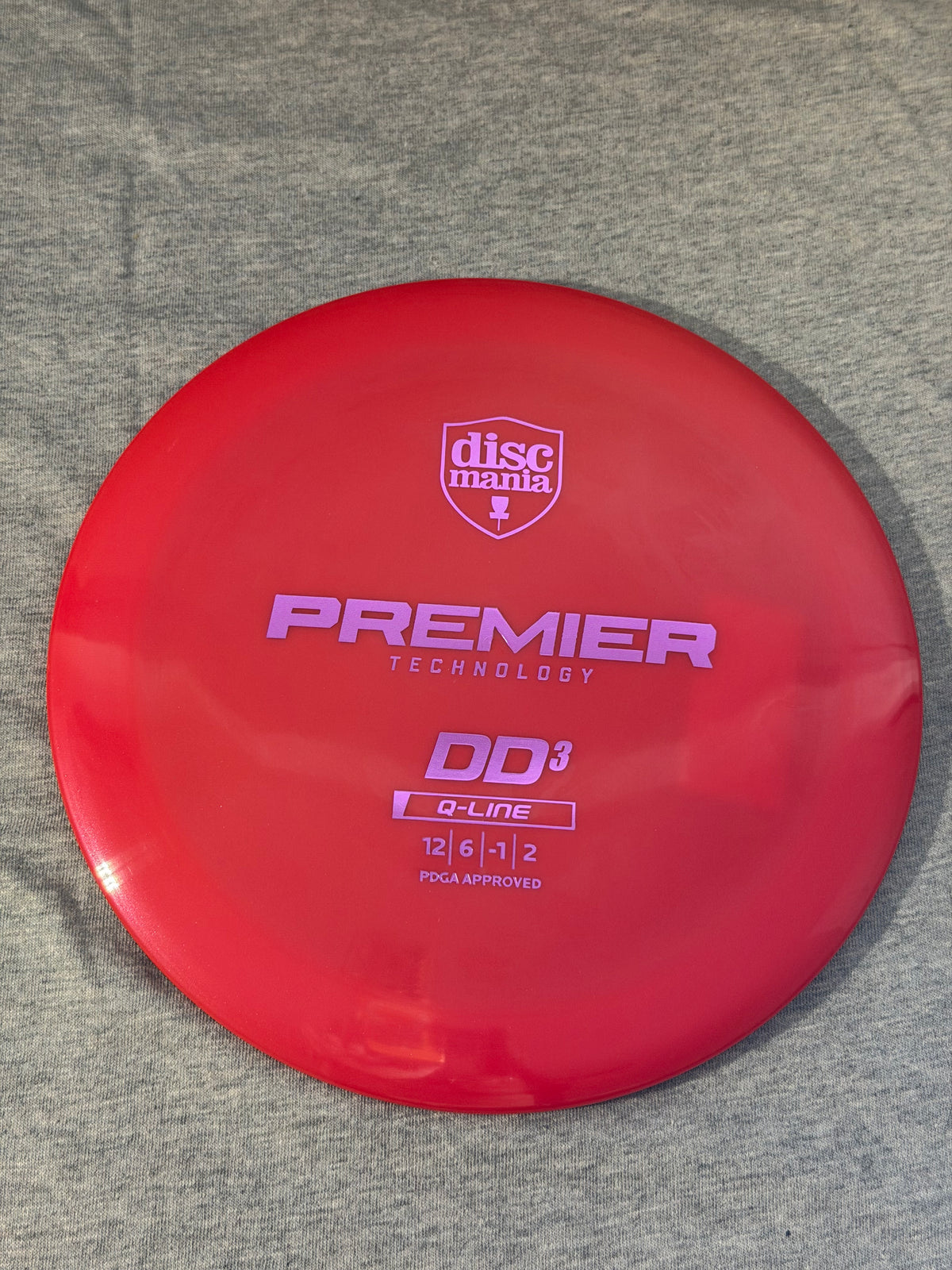 Discmania Q-Line DD3- Red 175 #02