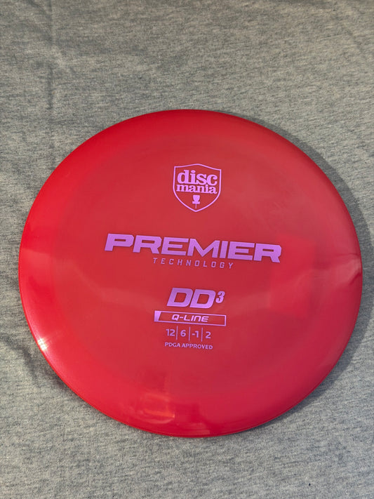 Discmania Q-Line DD3- Red 175 #02