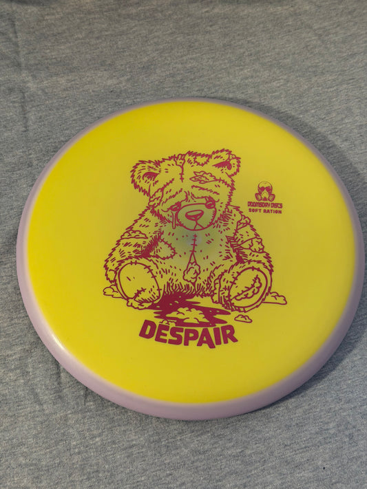 Doomsday Discs Soft Ration Despair- Bear Yellow/Purple 176 #01