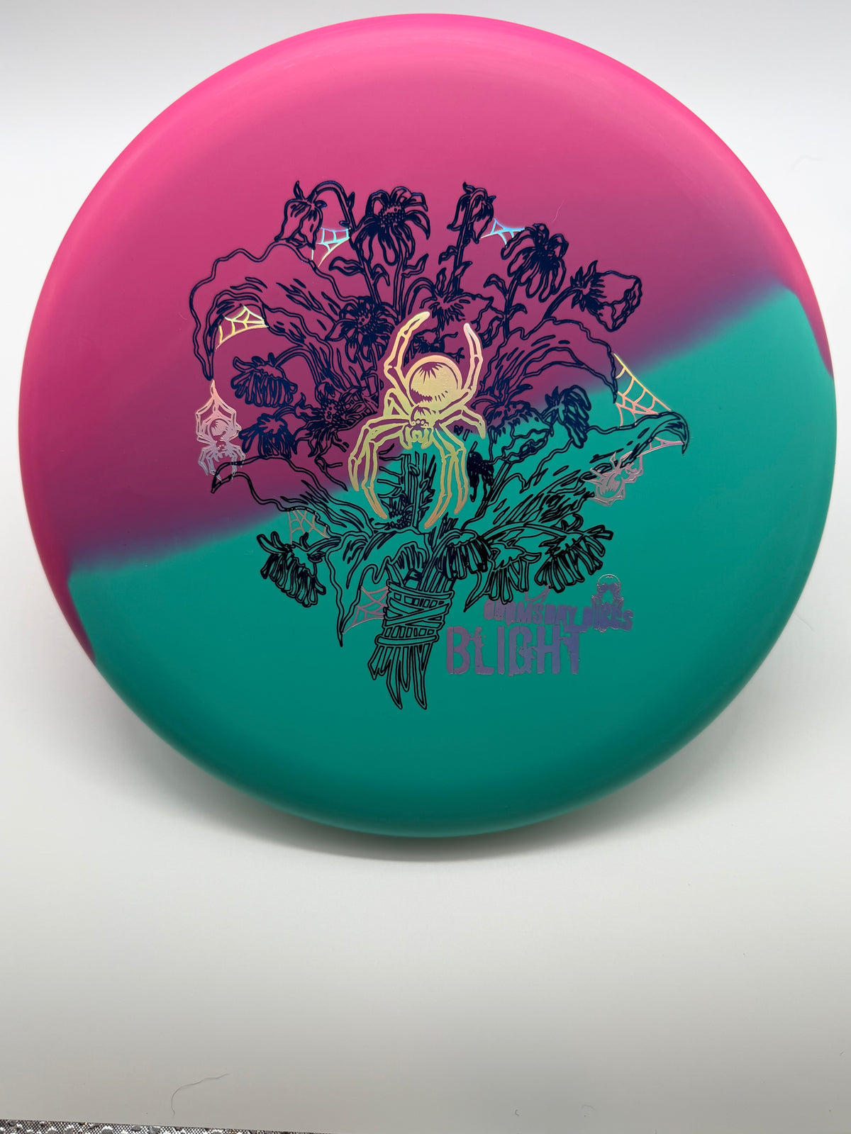 Doomsday Discs-Ration-Blight- Teal/Pink-172-19