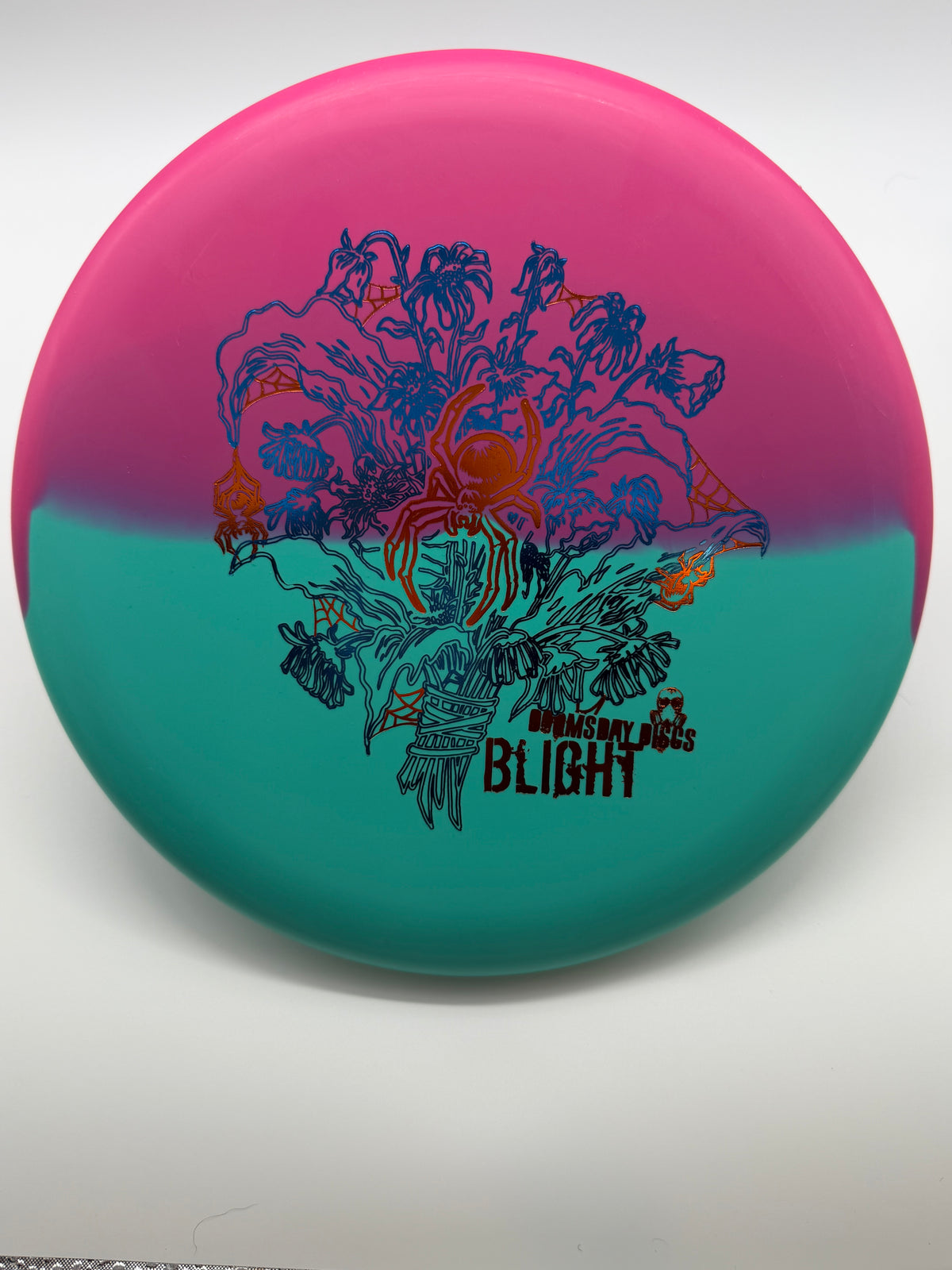 Doomsday Discs-Ration-Blight- Teal/Pink-174-25