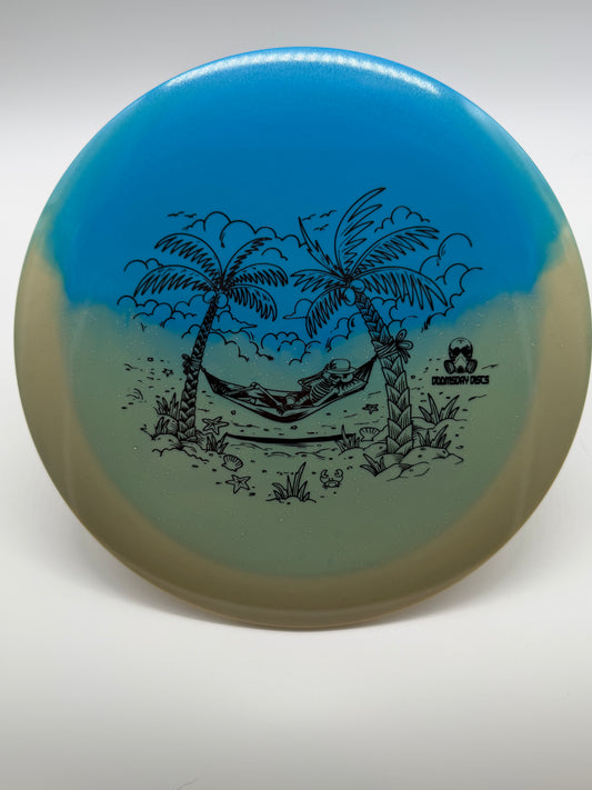 Doomsday Discs-Retina-Oblivion - Blue/White Hammock-175-02