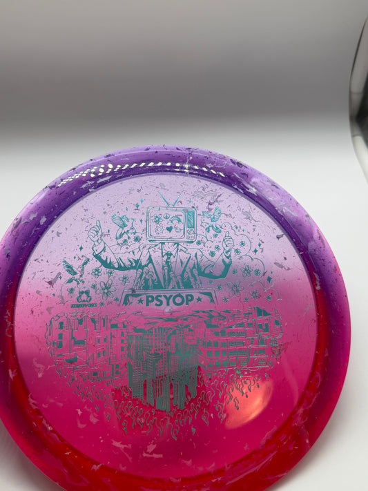 Doomsday Discs-Retina-Psyop-Red/Purple-174-01
