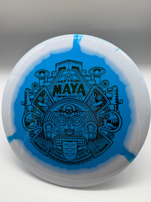 Infinite Disc-Halo S-Blend-Maya -Blue/White-173-02