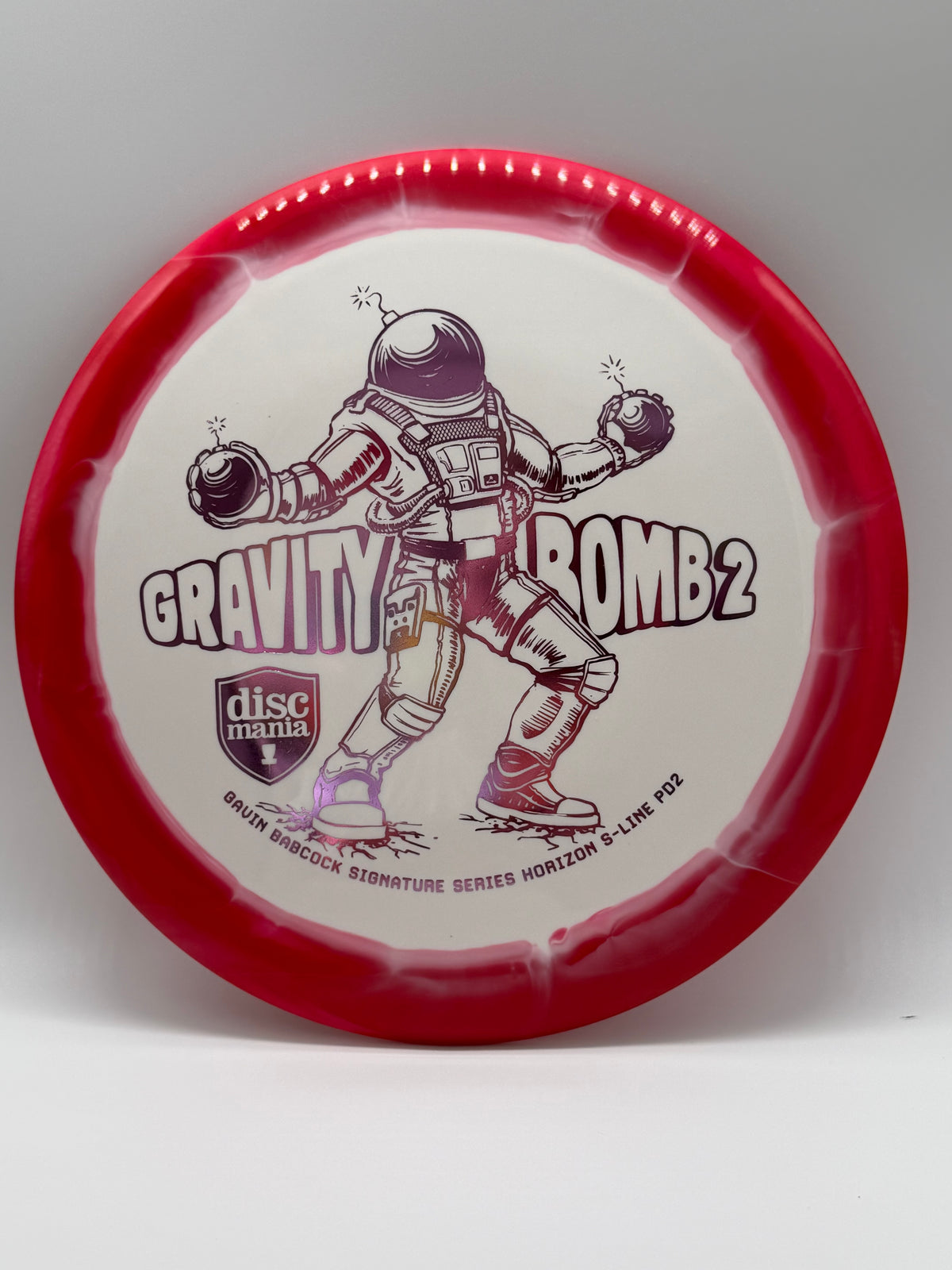 Discmania Horizon S Line PD 2  Gravity Bomb2 White/Red 174 16