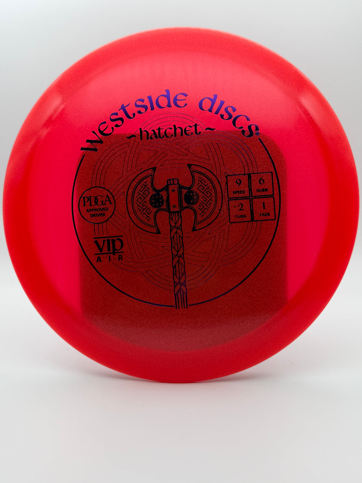 Westside Discs VIP Air Hatchet  Red 156 01