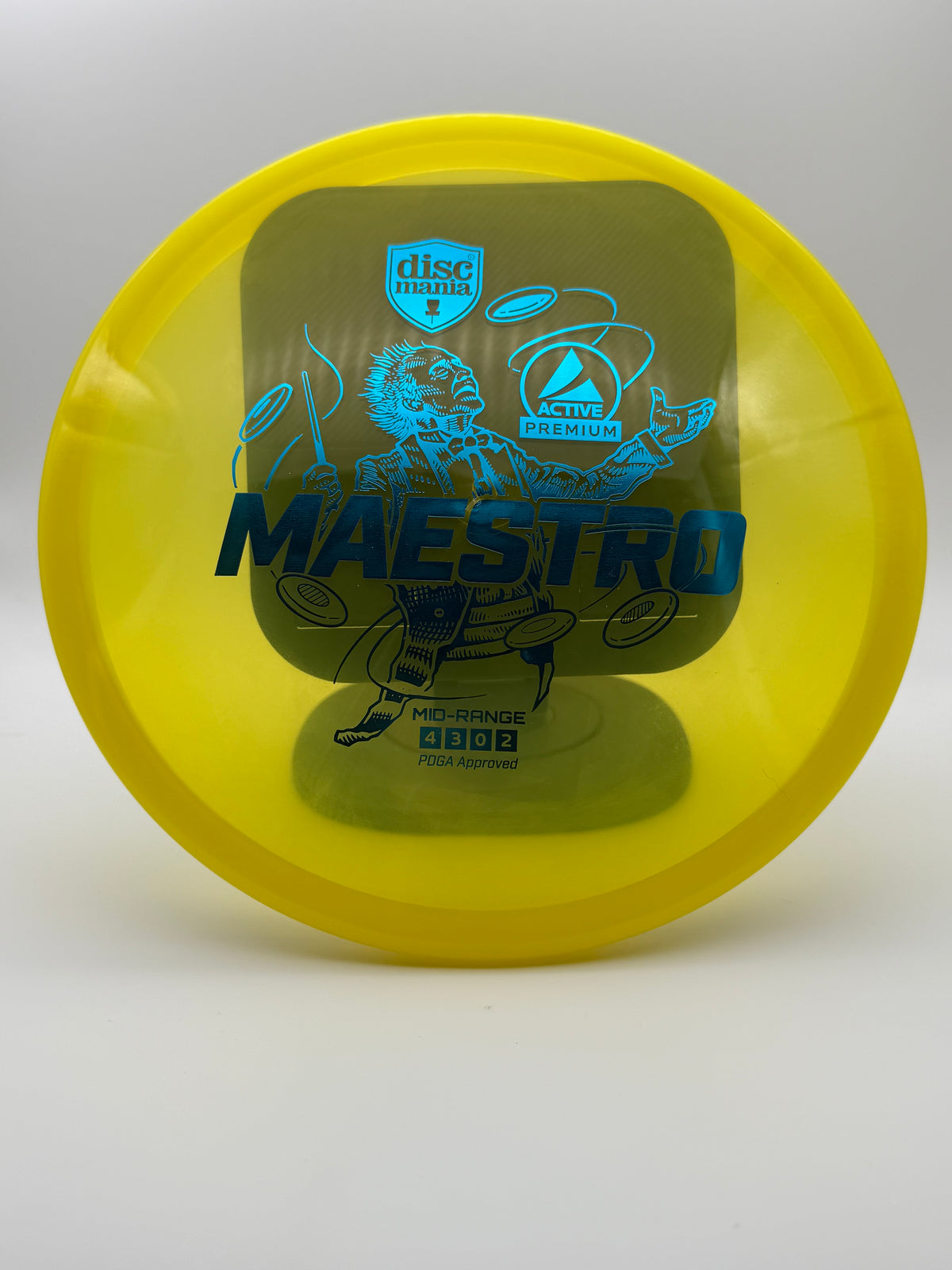 Discmania Active Premium Maestro  Yellow 173 04