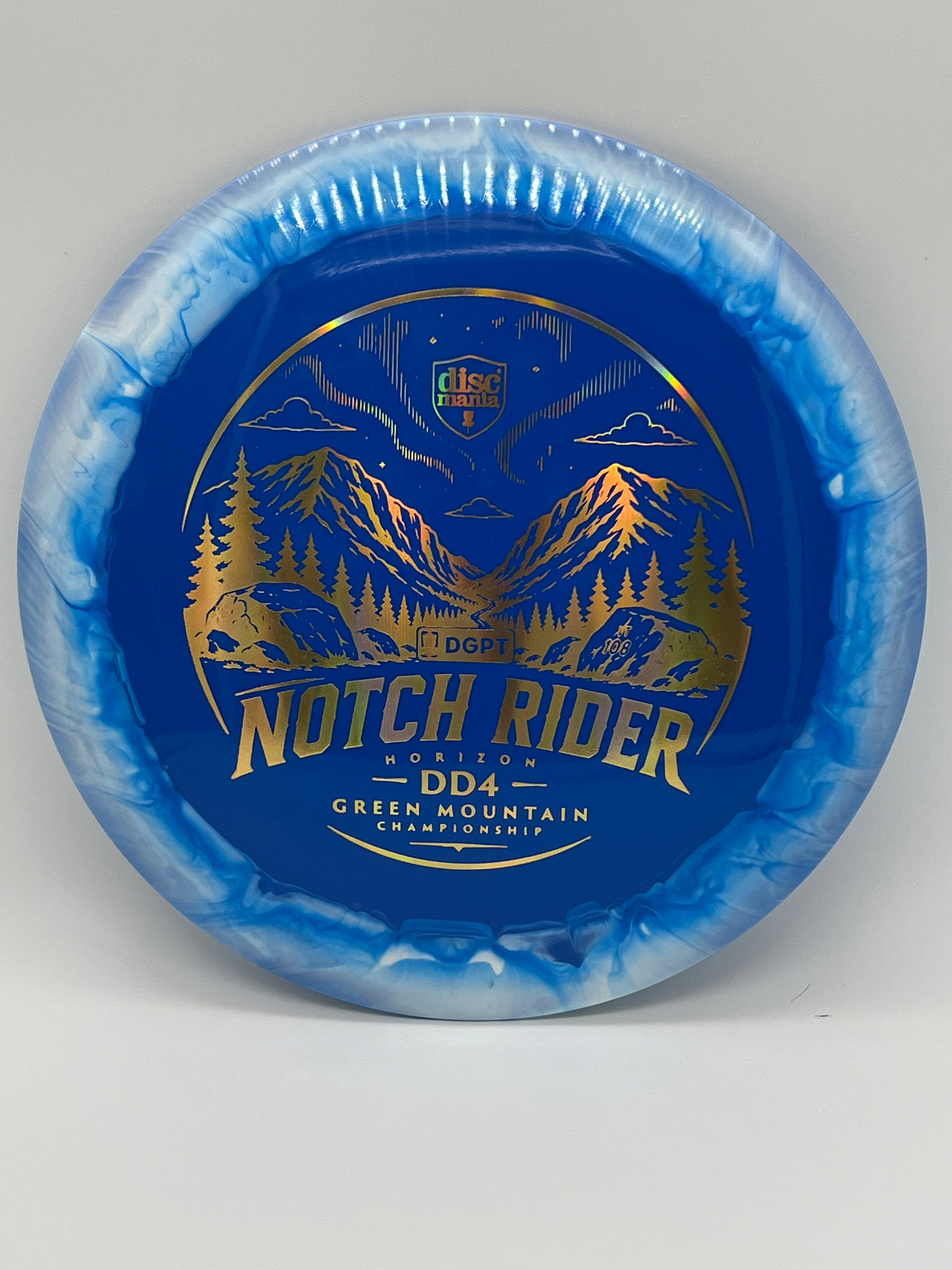 Discmania Horizon S Line DD4  Notch Rider  Blue 174 01