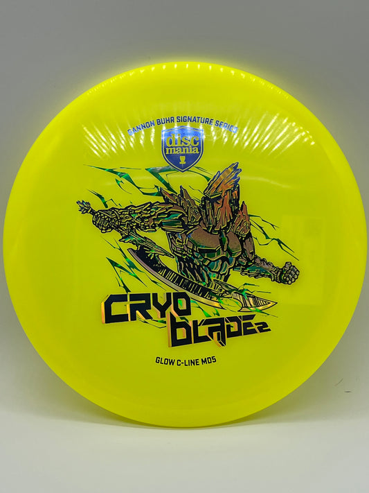Discmania Glow C Line MD5 CryoBlade  Yellow Glow 176 02