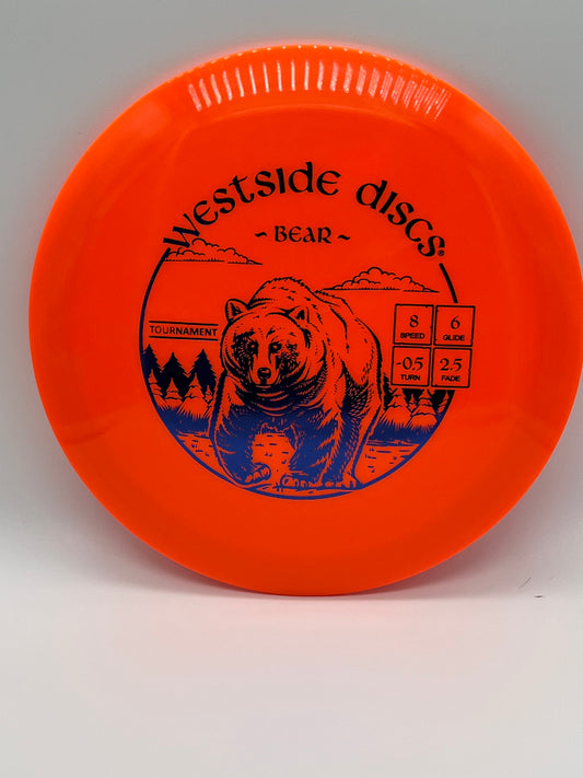 Westside Discs Tournament Bear  Orange 174 01