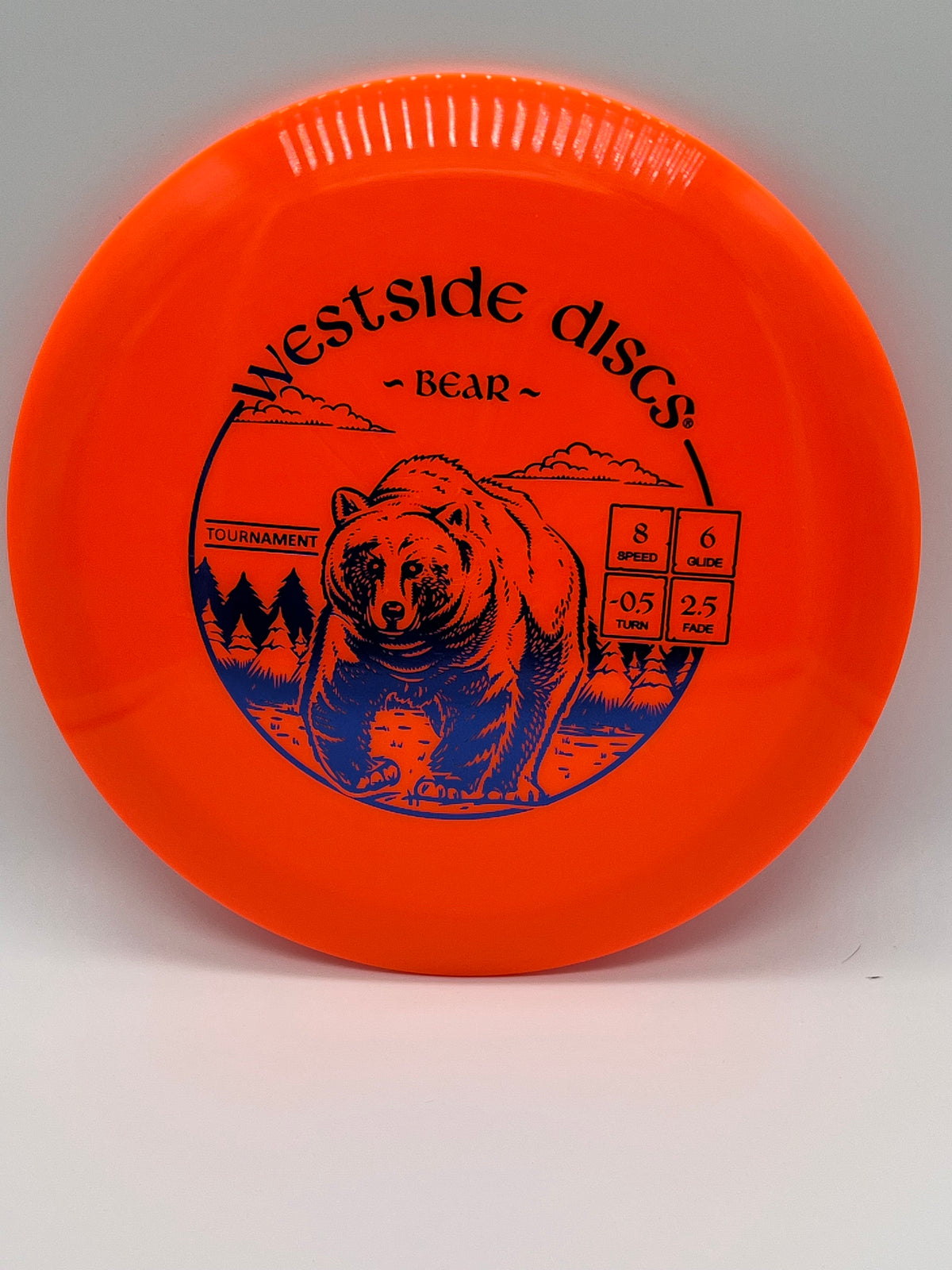 Westside Discs Tournament Bear  Orange 174 02