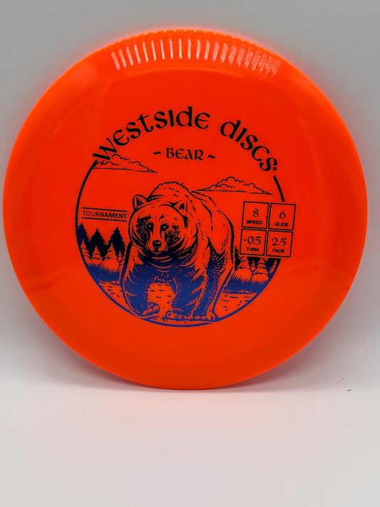 Westside Discs Tournament Bear  Orange 174 02